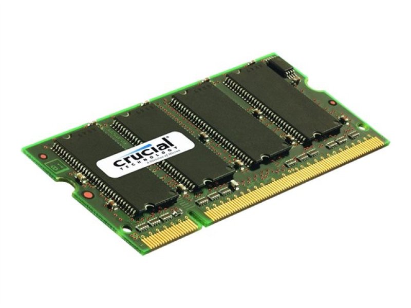 CRUCIAL SO DIMM DDR 1GB PC3200 400MHZ